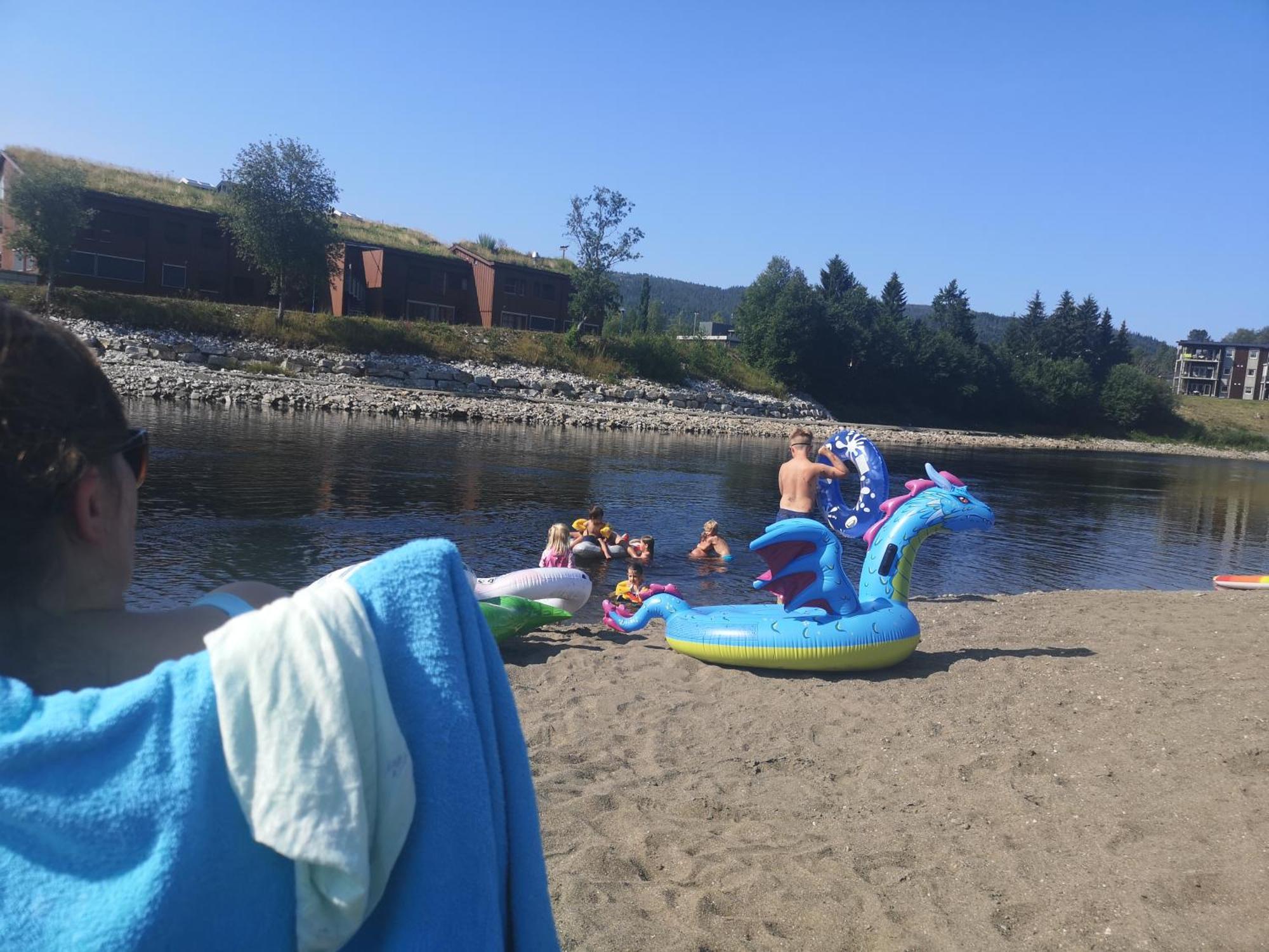 Langnes Camping, Grong Экстерьер фото