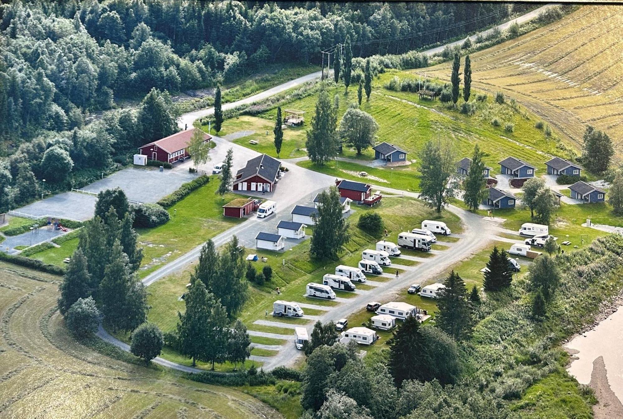 Langnes Camping, Grong Экстерьер фото