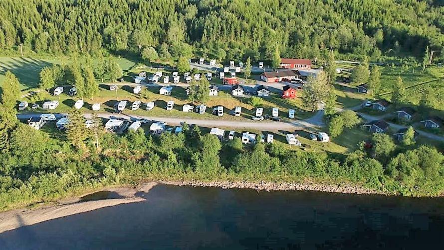 Langnes Camping, Grong Экстерьер фото
